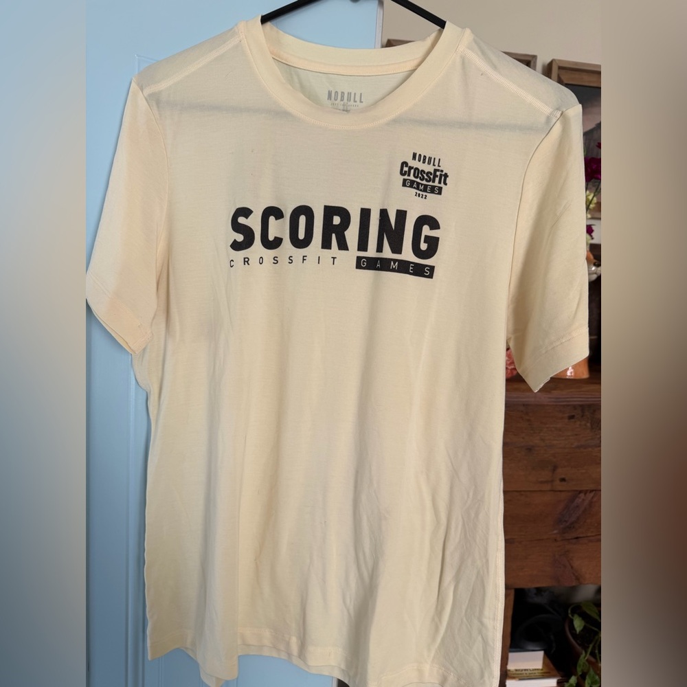 NOBULL Crossfit event team tech shirt women’s